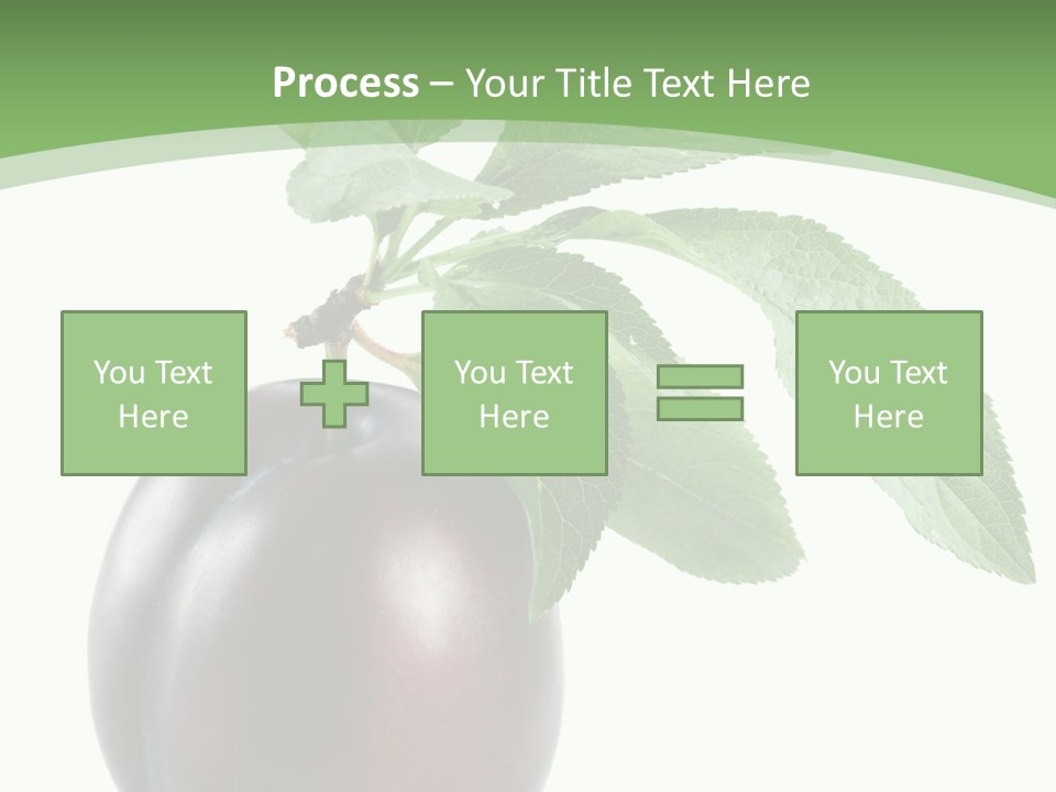 White Yellow Vegetarian PowerPoint Template