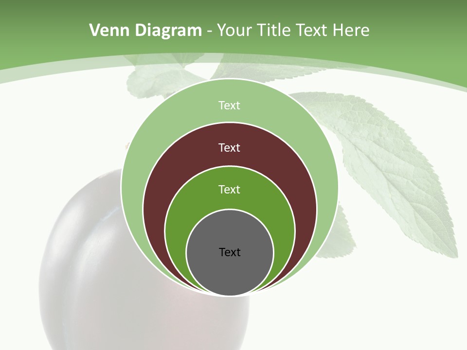White Yellow Vegetarian PowerPoint Template