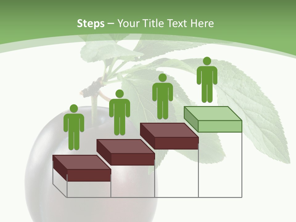 White Yellow Vegetarian PowerPoint Template