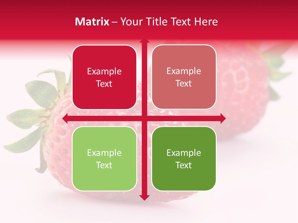 Berry Food Close Up PowerPoint Template