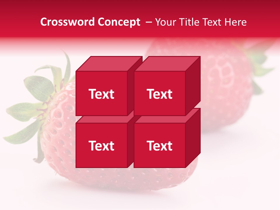 Berry Food Close Up PowerPoint Template