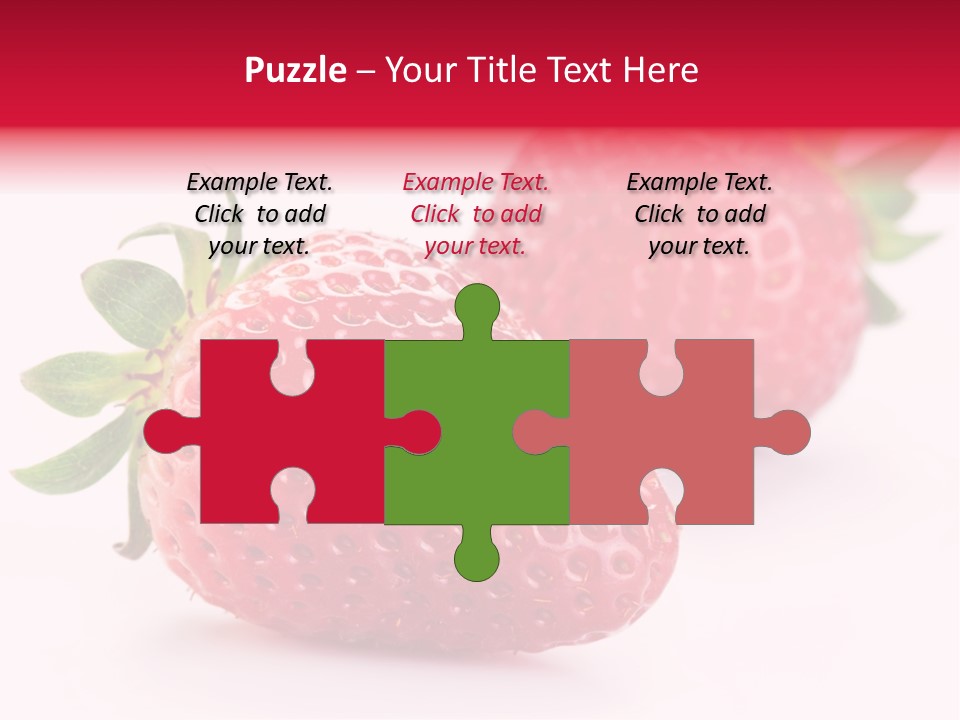 Berry Food Close Up PowerPoint Template