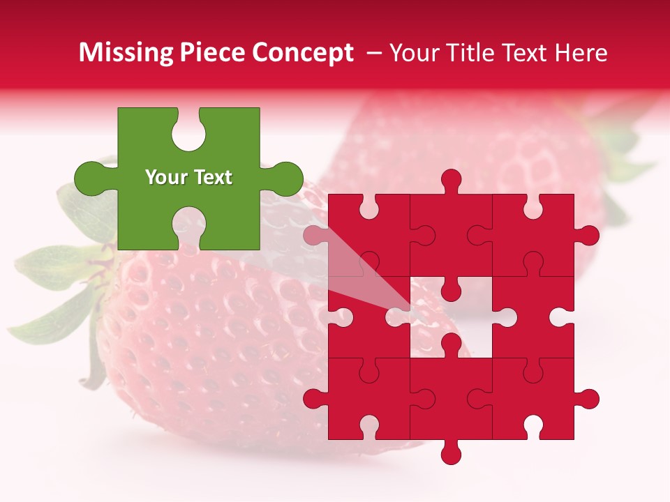 Berry Food Close Up PowerPoint Template