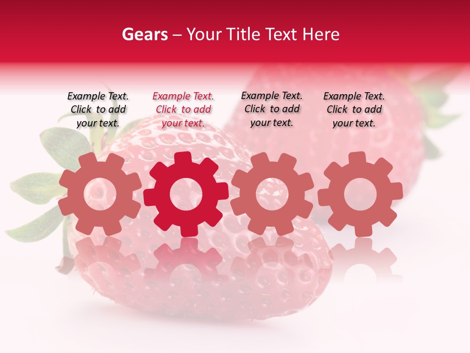 Berry Food Close Up PowerPoint Template