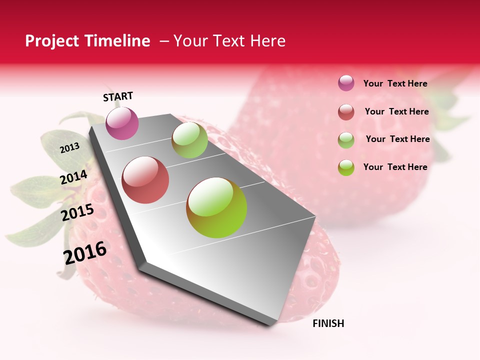 Berry Food Close Up PowerPoint Template