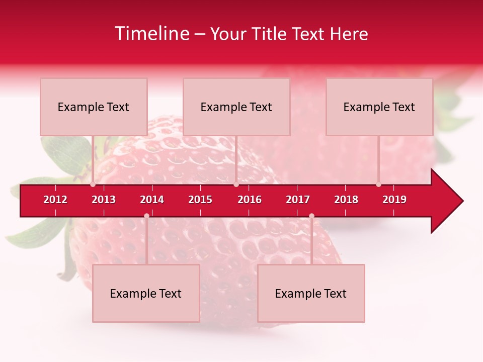 Berry Food Close Up PowerPoint Template