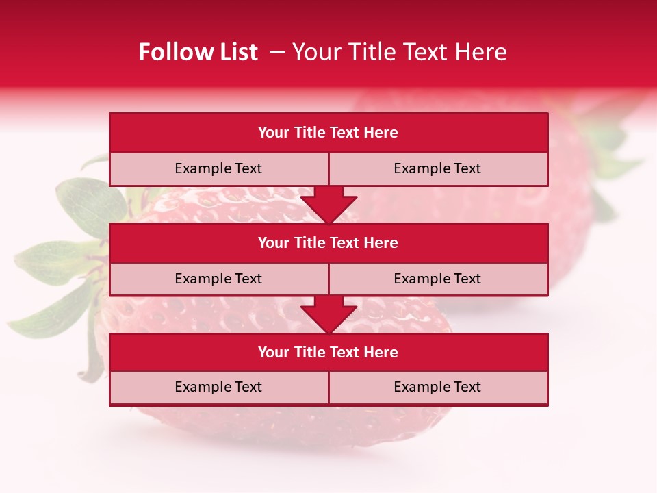 Berry Food Close Up PowerPoint Template