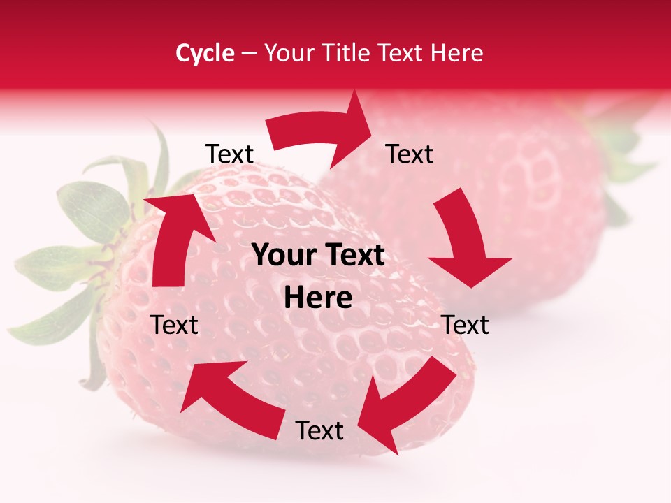 Berry Food Close Up PowerPoint Template