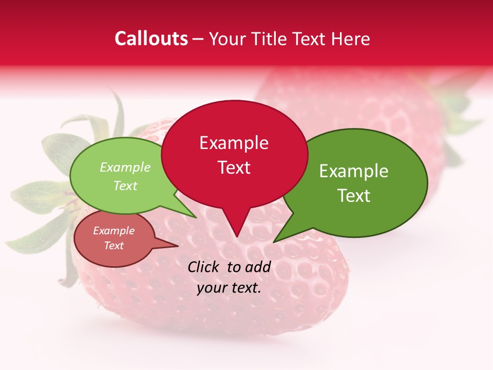 Berry Food Close Up PowerPoint Template