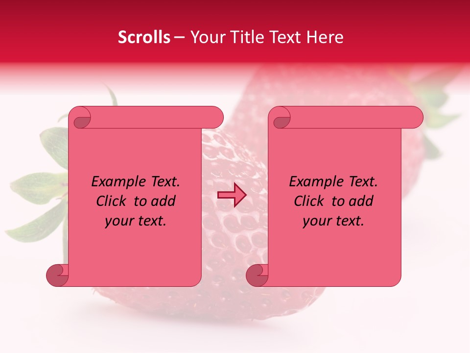 Berry Food Close Up PowerPoint Template