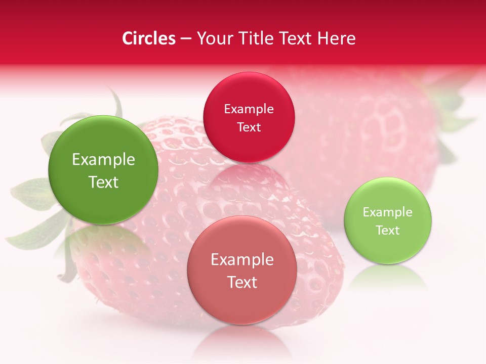 Berry Food Close Up PowerPoint Template
