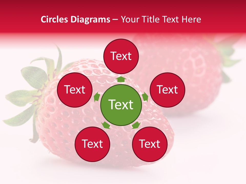 Berry Food Close Up PowerPoint Template