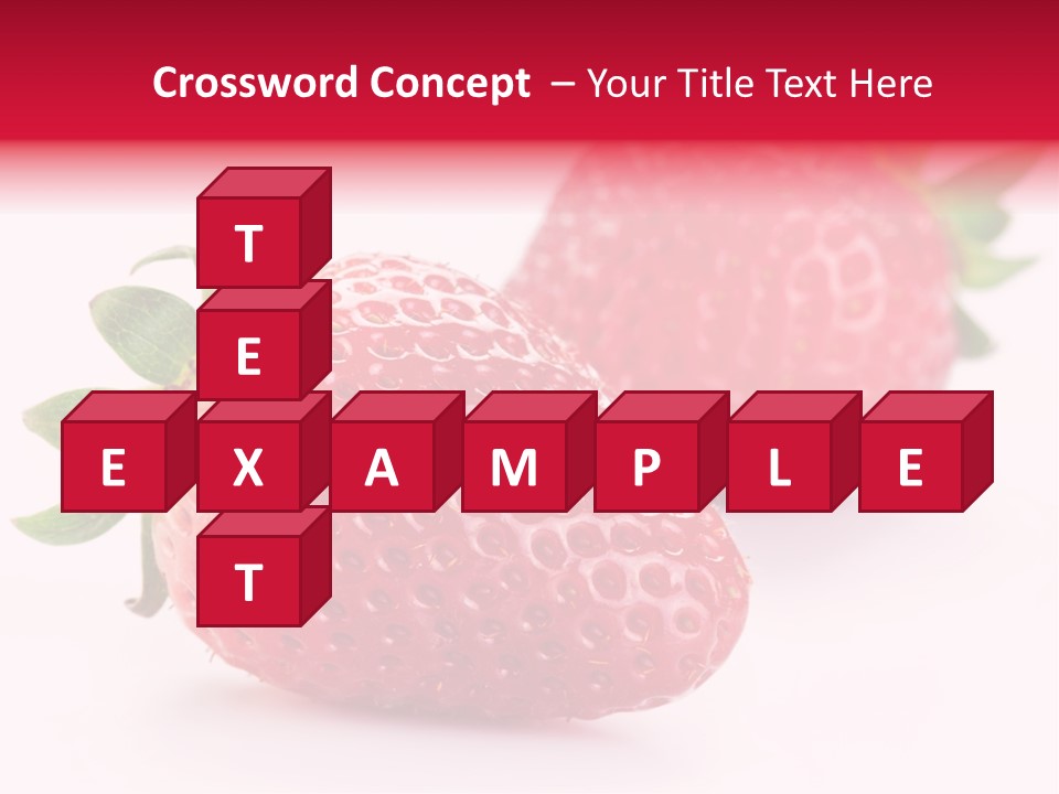 Berry Food Close Up PowerPoint Template