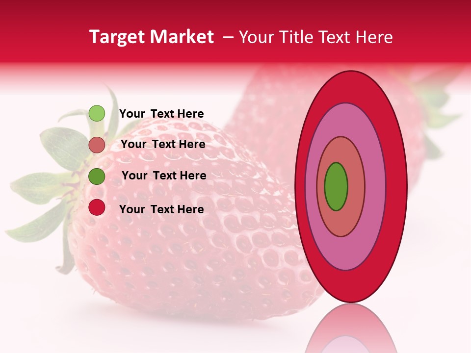 Berry Food Close Up PowerPoint Template