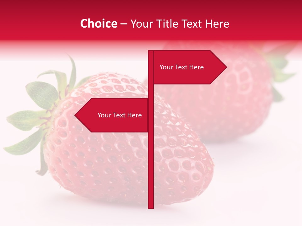 Berry Food Close Up PowerPoint Template