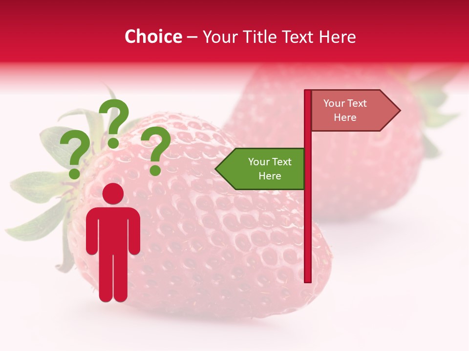 Berry Food Close Up PowerPoint Template
