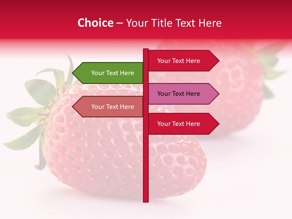 Berry Food Close Up PowerPoint Template
