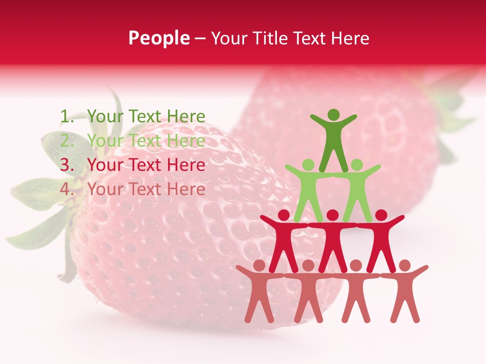 Berry Food Close Up PowerPoint Template