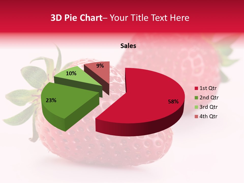 Berry Food Close Up PowerPoint Template