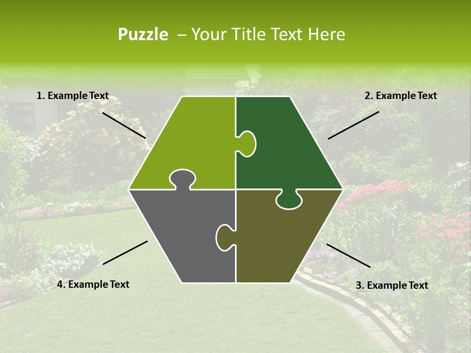 Relax House Horticulture PowerPoint Template