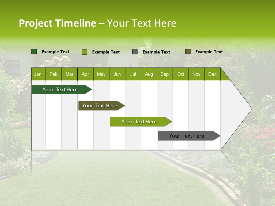 Relax House Horticulture PowerPoint Template