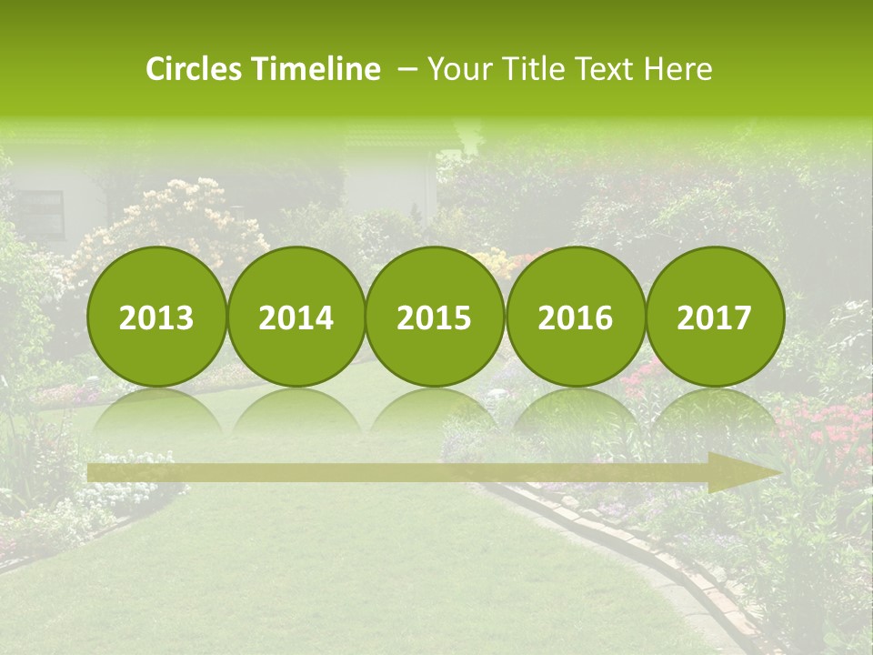 Relax House Horticulture PowerPoint Template