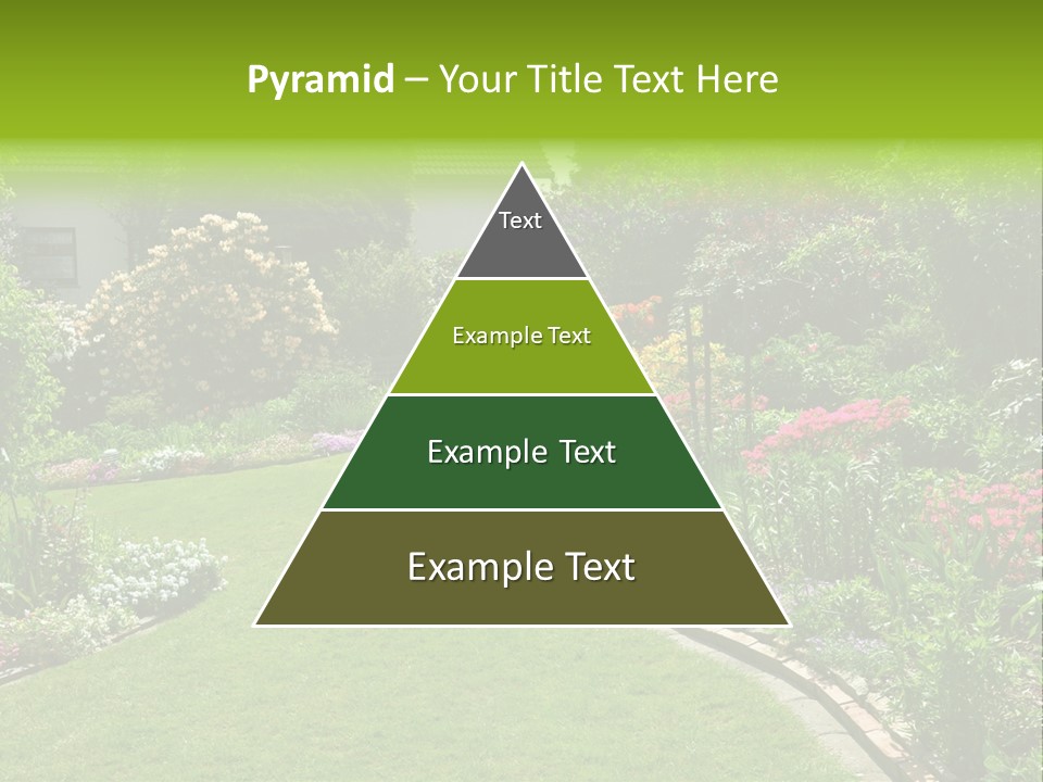 Relax House Horticulture PowerPoint Template