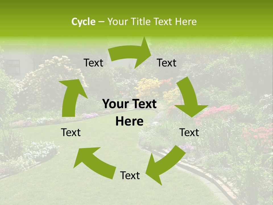 Relax House Horticulture PowerPoint Template