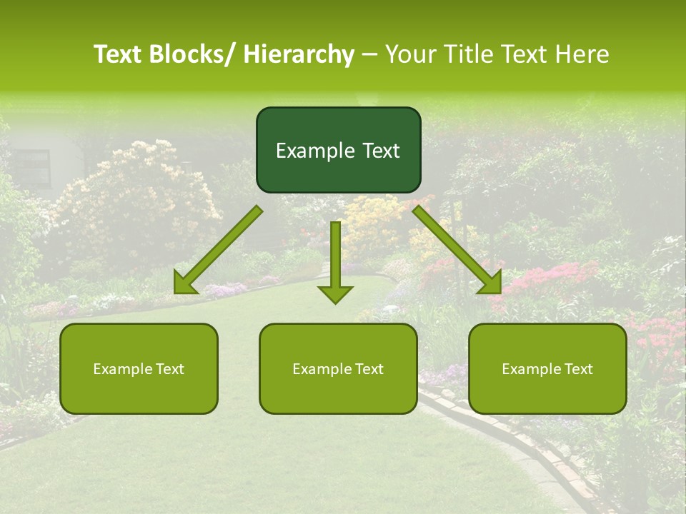 Relax House Horticulture PowerPoint Template