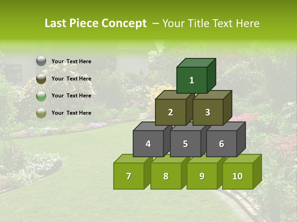 Relax House Horticulture PowerPoint Template