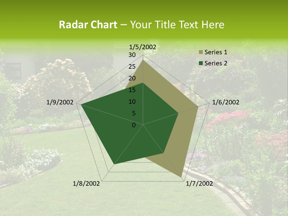 Relax House Horticulture PowerPoint Template