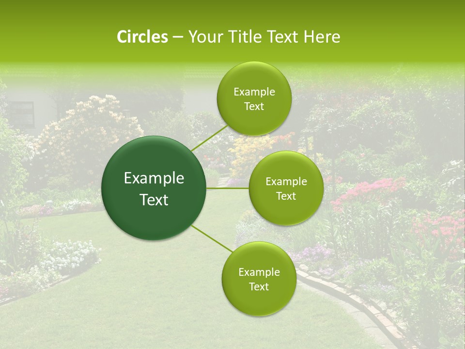 Relax House Horticulture PowerPoint Template