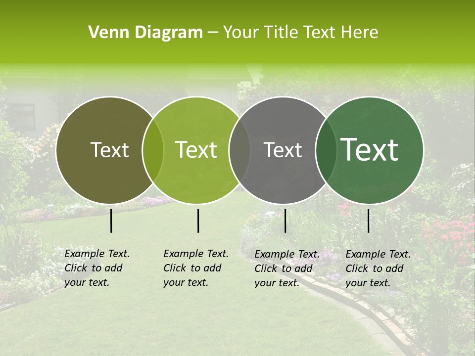 Relax House Horticulture PowerPoint Template