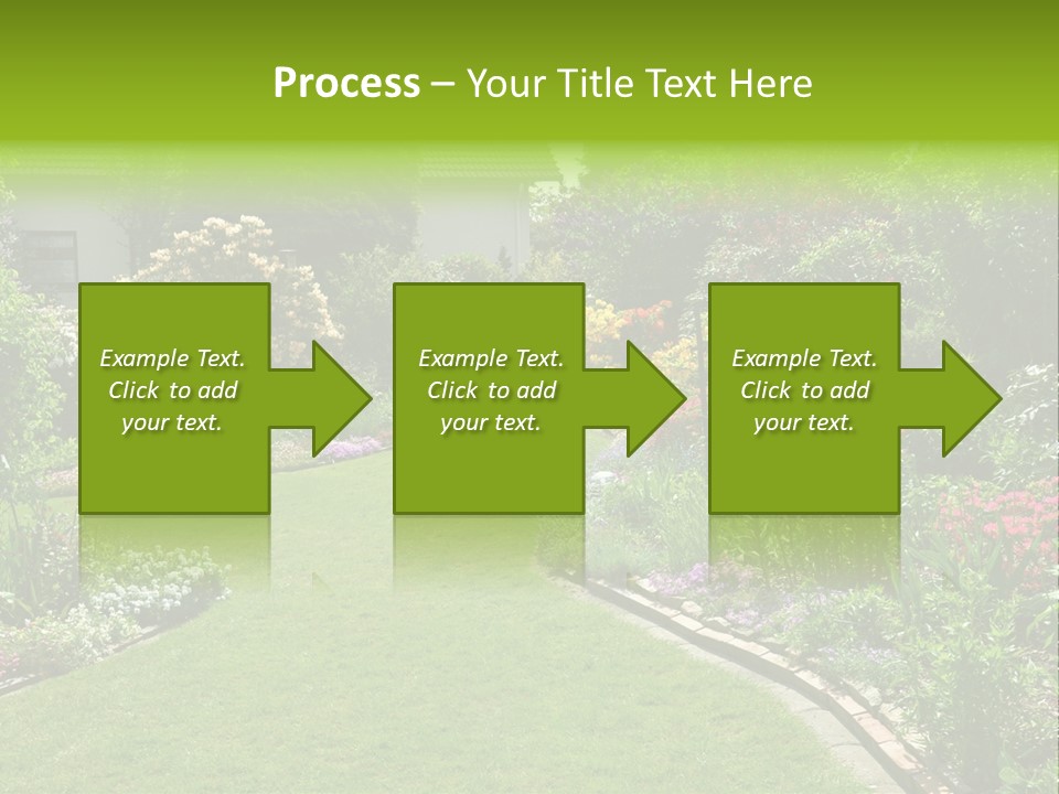 Relax House Horticulture PowerPoint Template