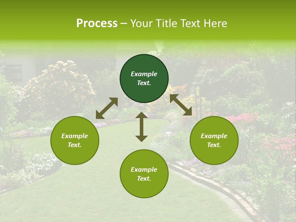 Relax House Horticulture PowerPoint Template