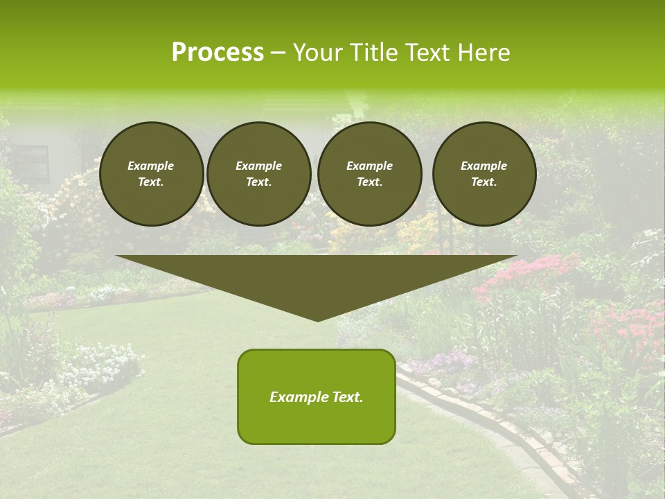 Relax House Horticulture PowerPoint Template
