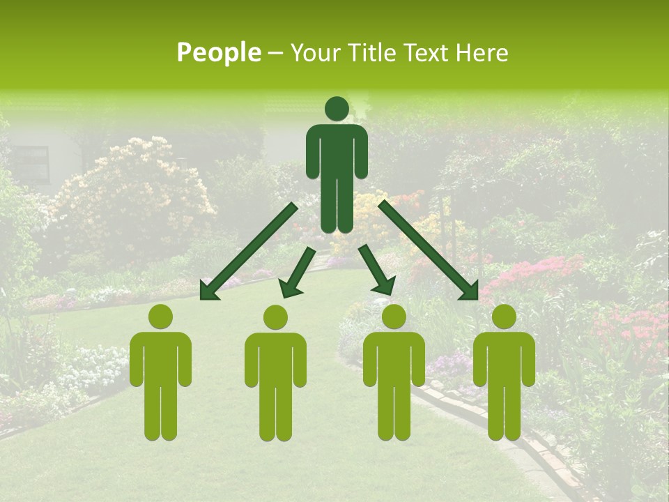 Relax House Horticulture PowerPoint Template