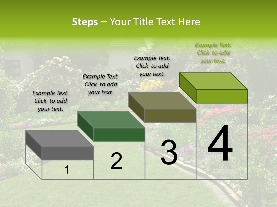 Relax House Horticulture PowerPoint Template