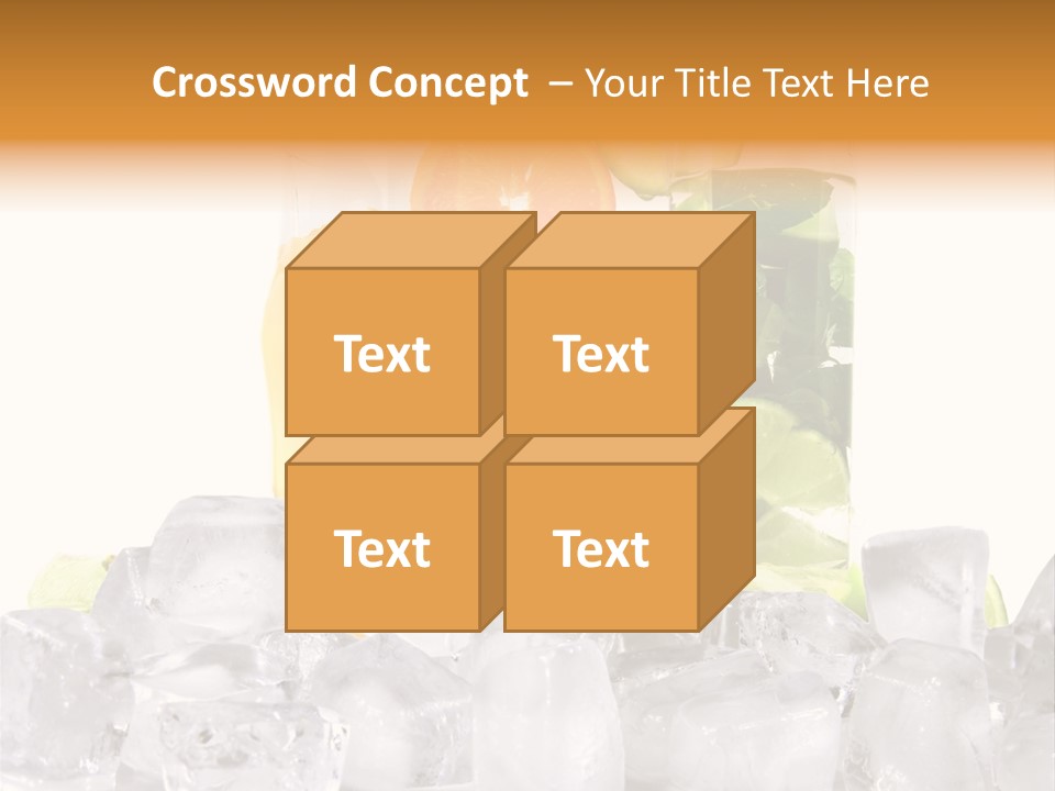 Leaf Drink Ingredient PowerPoint Template