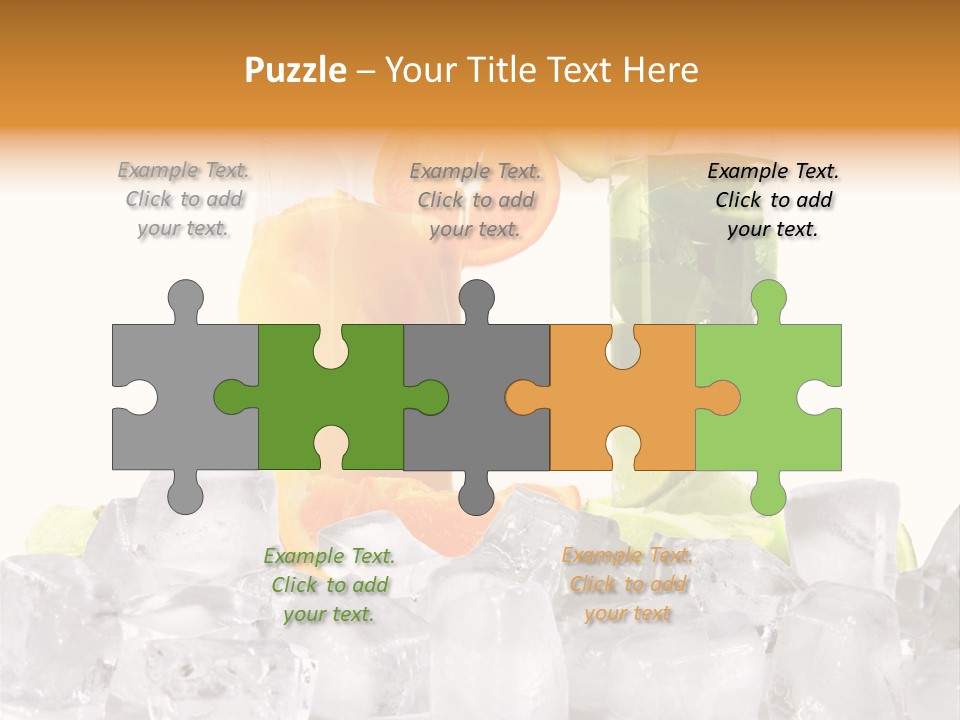 Leaf Drink Ingredient PowerPoint Template