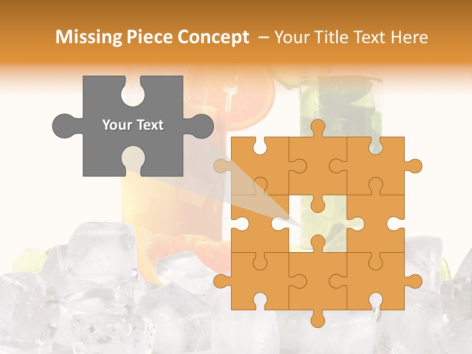 Leaf Drink Ingredient PowerPoint Template