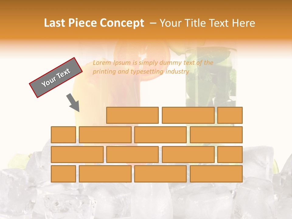 Leaf Drink Ingredient PowerPoint Template