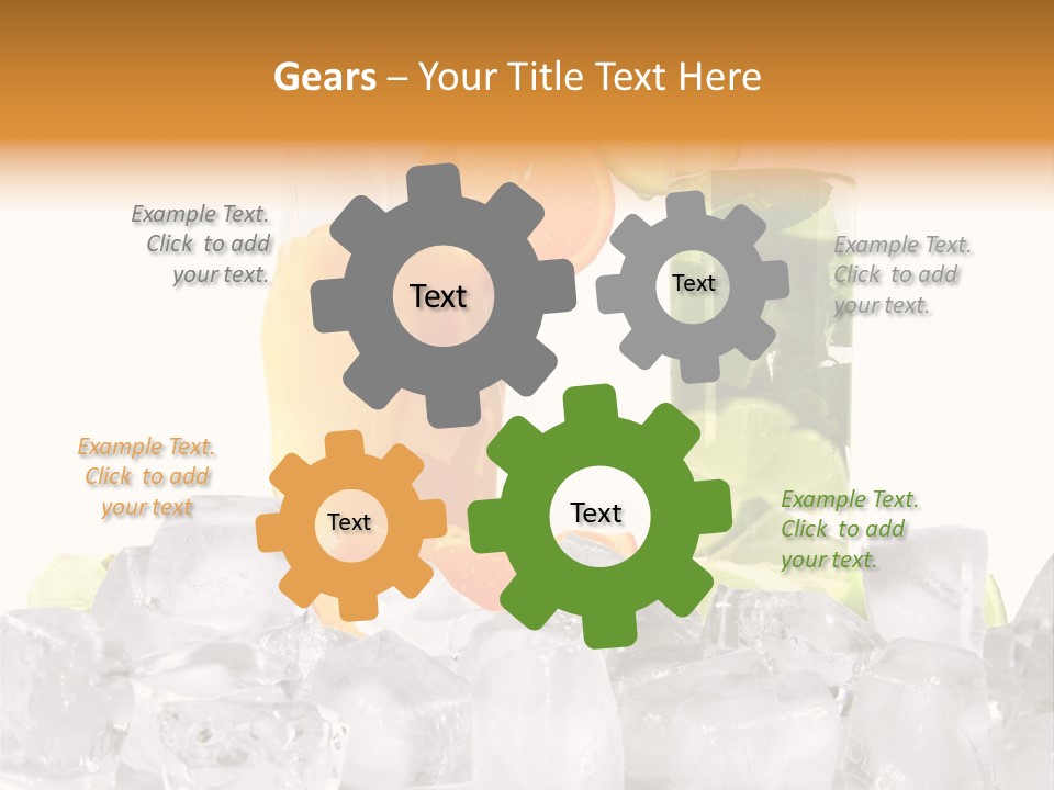 Leaf Drink Ingredient PowerPoint Template