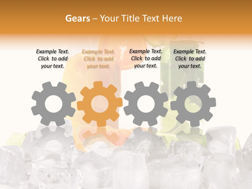 Leaf Drink Ingredient PowerPoint Template