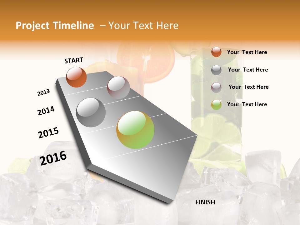 Leaf Drink Ingredient PowerPoint Template
