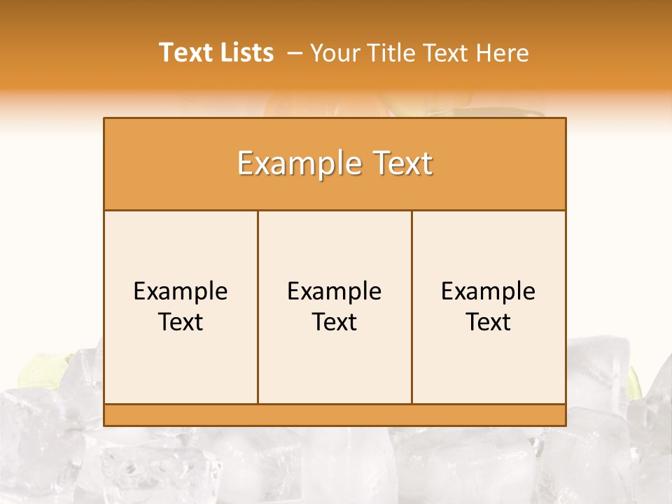 Leaf Drink Ingredient PowerPoint Template