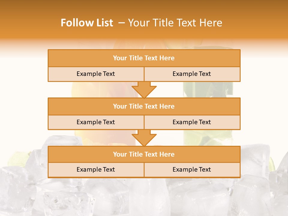 Leaf Drink Ingredient PowerPoint Template