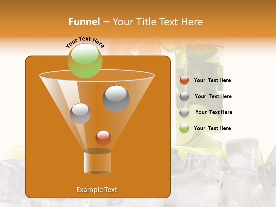 Leaf Drink Ingredient PowerPoint Template