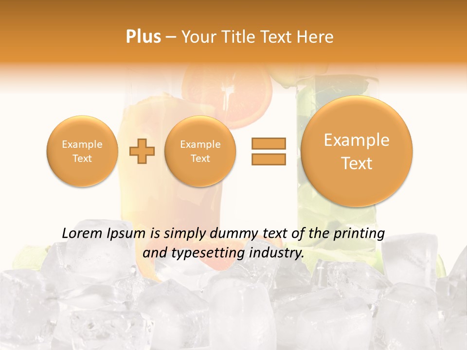 Leaf Drink Ingredient PowerPoint Template