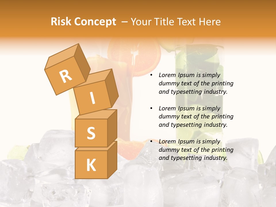 Leaf Drink Ingredient PowerPoint Template